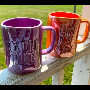 Rae Dunn Luster Halloween Mugs